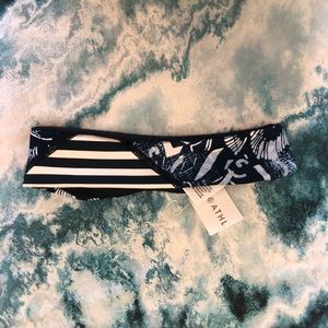 Navy/white Athleta Head band
